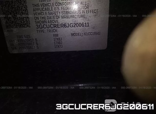 3GCUCRER6JG200611 фото 10