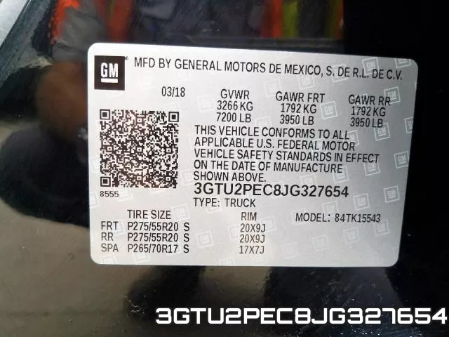 3GTU2PEC8JG327654 фото 2