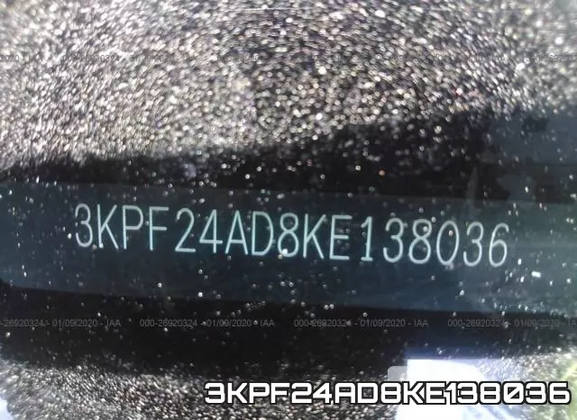 3KPF24AD8KE138036 фото 10