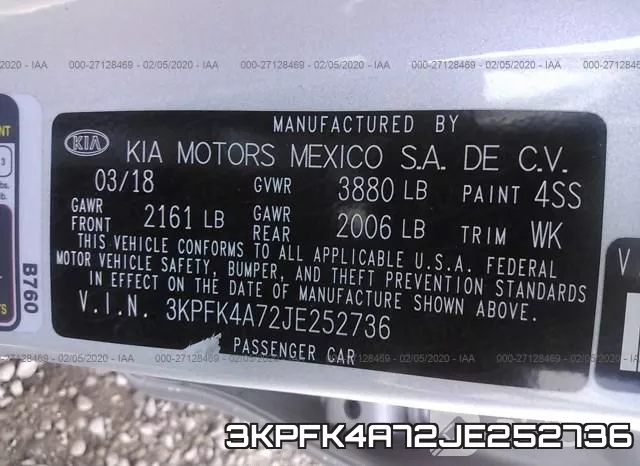 3KPFK4A72JE252736 фото 10