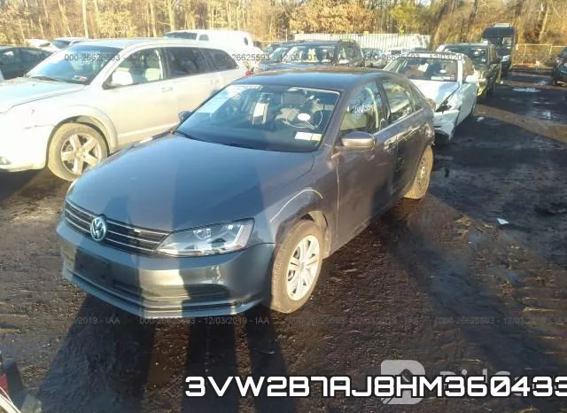 3VW2B7AJ8HM360433 фото 3