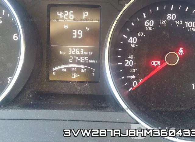 3VW2B7AJ8HM360433 фото 8