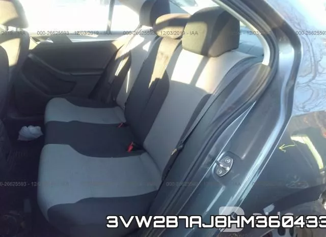 3VW2B7AJ8HM360433 фото 9