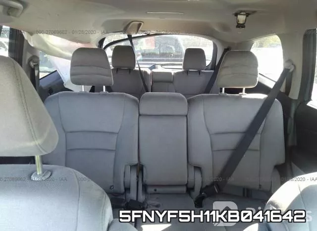 5FNYF5H11KB041642 фото 6