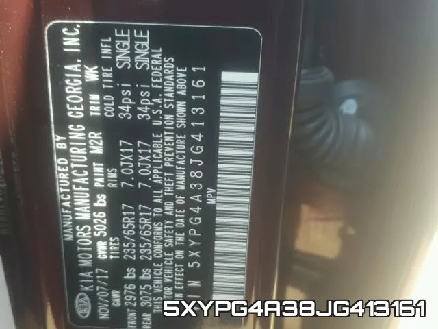 5XYPG4A38JG413161 фото 2