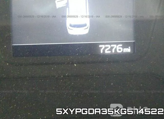 5XYPGDA35KG574522 фото 8