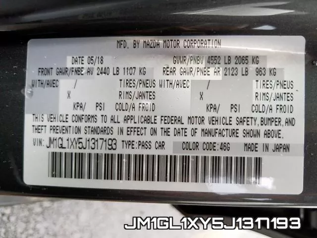 JM1GL1XY5J1317193 фото 2