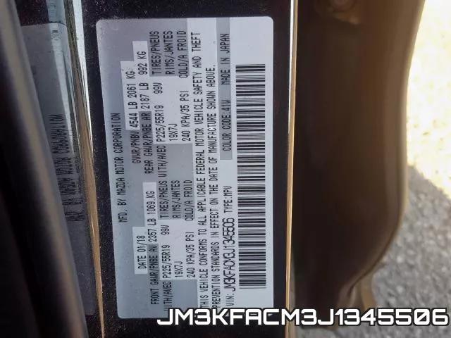 JM3KFACM3J1345506 фото 2