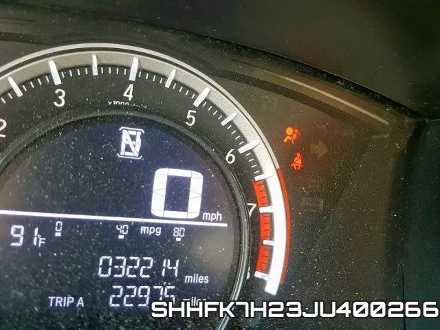 SHHFK7H23JU400266 фото 9