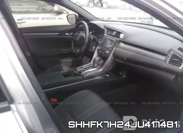 SHHFK7H24JU417481 фото 6