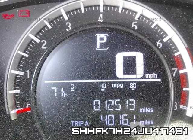 SHHFK7H24JU417481 фото 8