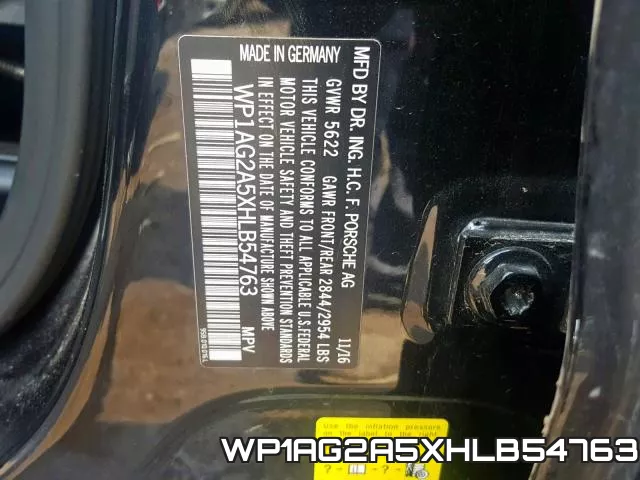 WP1AG2A5XHLB54763 фото 2