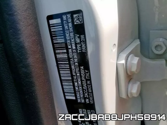 ZACCJBAB8JPH58914 фото 2
