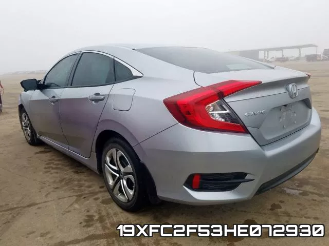 19XFC2F53HE072930 фото 4