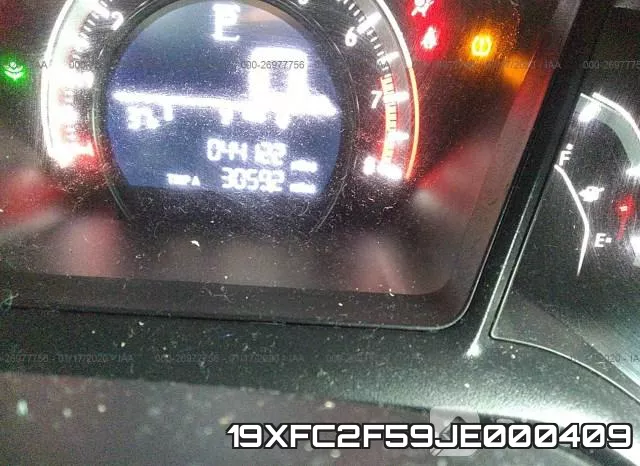 19XFC2F59JE000409 фото 8