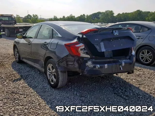 19XFC2F5XHE040024 фото 4