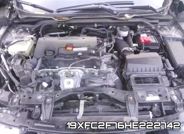 19XFC2F76HE222742 фото 2