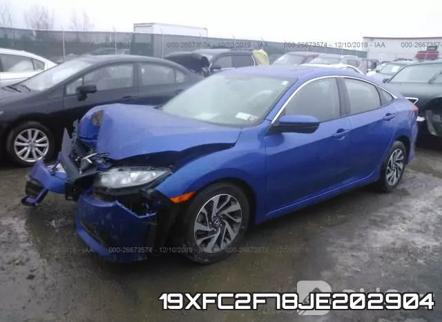 19XFC2F78JE202904 фото 3