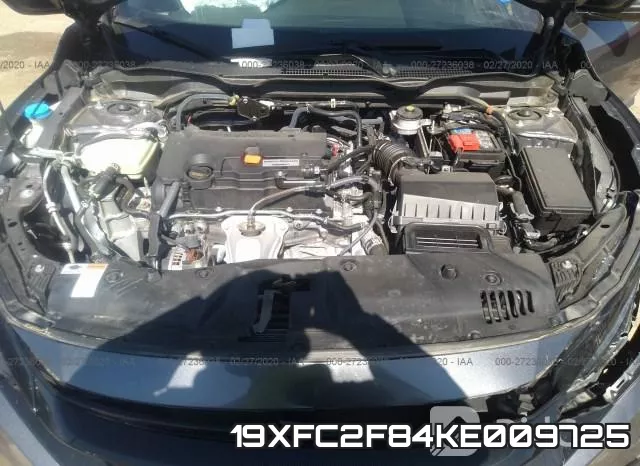 19XFC2F84KE009725 фото 2