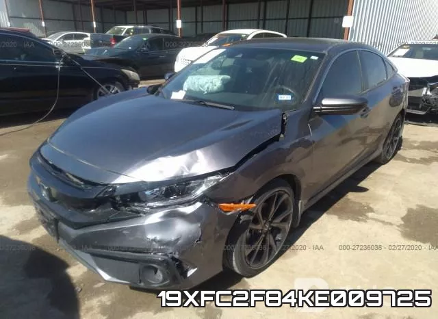 19XFC2F84KE009725 фото 3