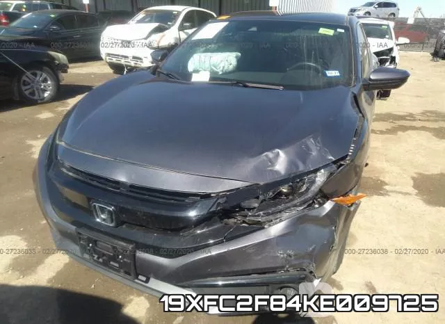 19XFC2F84KE009725 фото 7