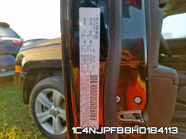 1C4NJPFB8HD184113 фото 2