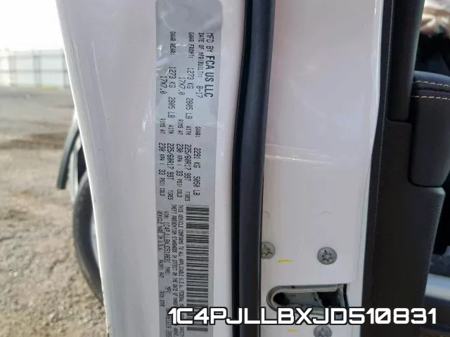 1C4PJLLBXJD510831 фото 2