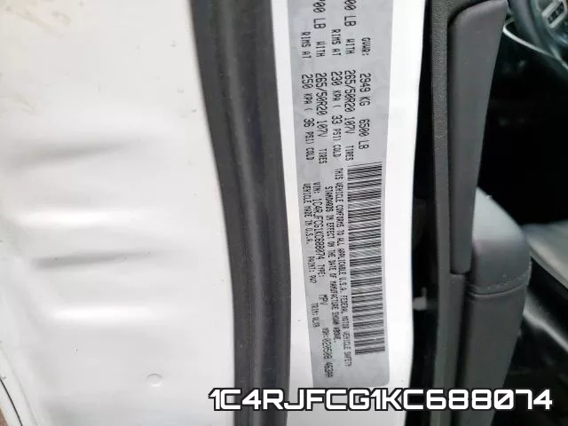 1C4RJFCG1KC688074 фото 2