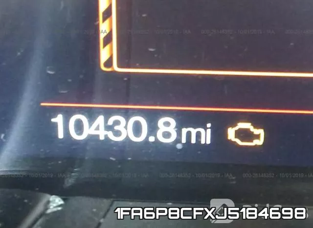 1FA6P8CFXJ5184698 фото 8