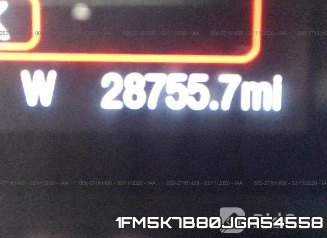 1FM5K7B80JGA54558 фото 8