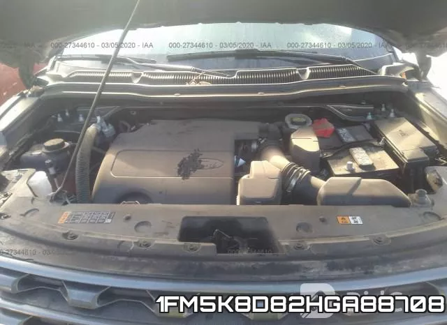 1FM5K8D82HGA88708 фото 2