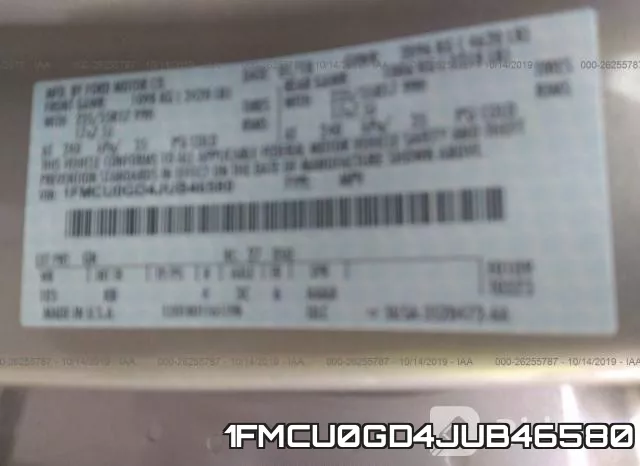 1FMCU0GD4JUB46580 фото 10