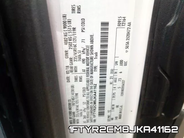 1FTYR2CM8JKA41162 фото 2