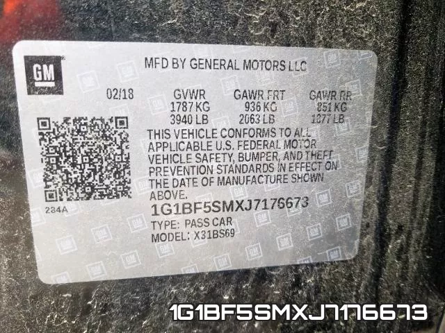 1G1BF5SMXJ7176673 фото 2