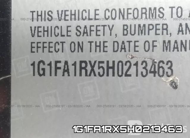 1G1FA1RX5H0213463 фото 10