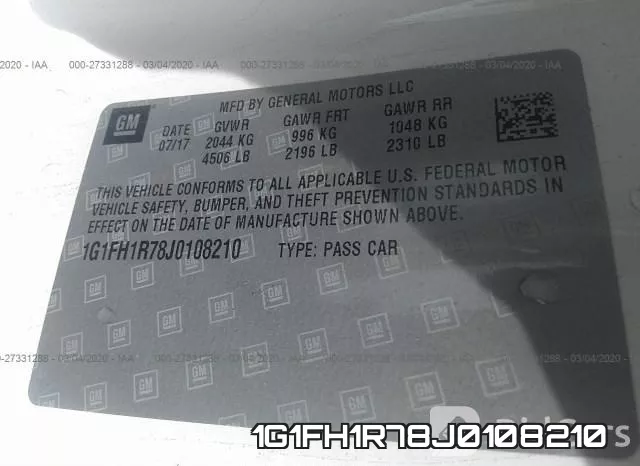 1G1FH1R78J0108210 фото 10