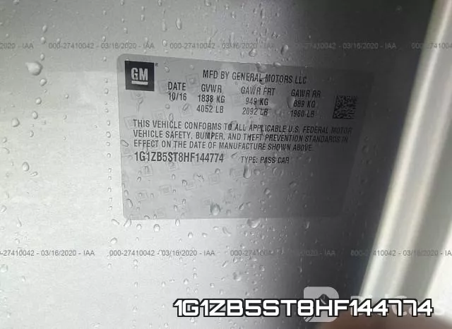 1G1ZB5ST8HF144774 фото 10