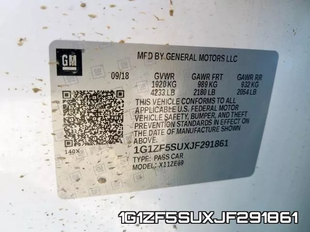 1G1ZF5SUXJF291861 фото 2