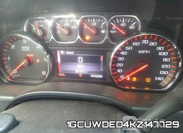 1GCUWDED4KZ147729 фото 8