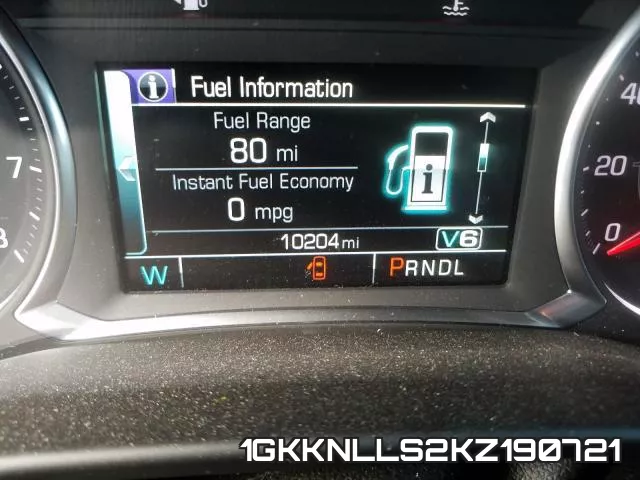 1GKKNLLS2KZ190721 фото 9
