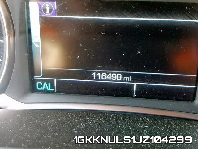 1GKKNULS1JZ104299 фото 9