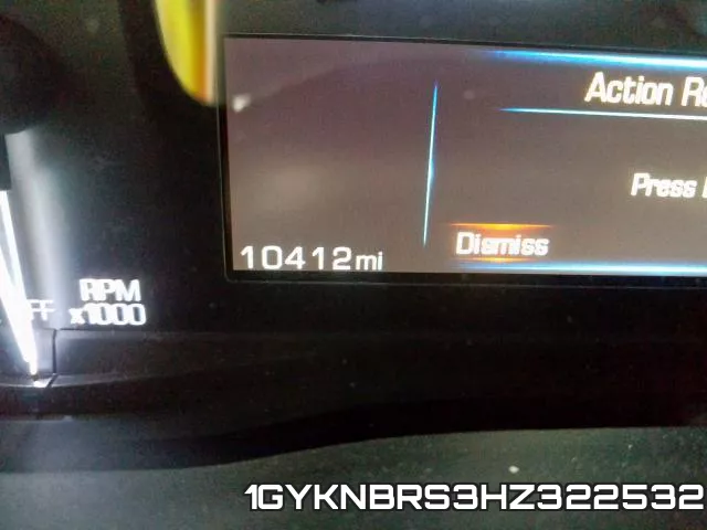 1GYKNBRS3HZ322532 фото 9