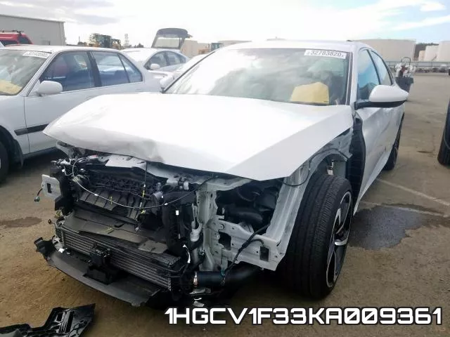 1HGCV1F33KA009361 фото 3