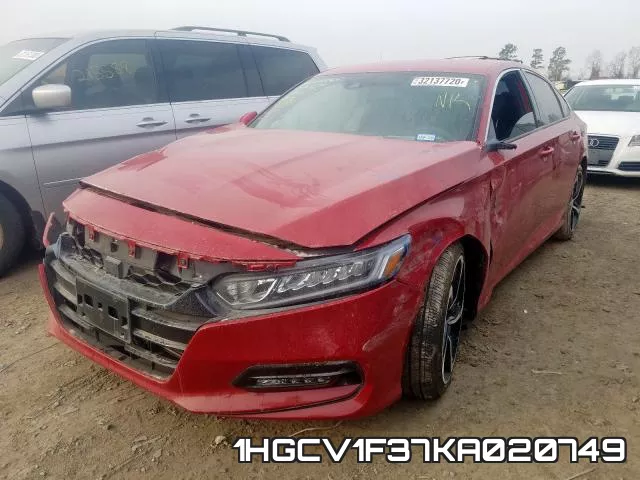 1HGCV1F37KA020749 фото 3