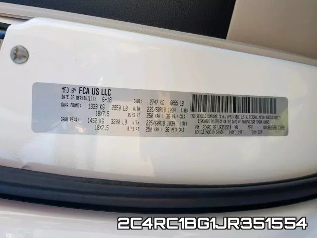 2C4RC1BG1JR351554 фото 2