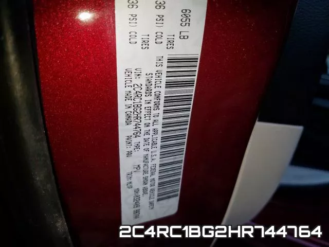 2C4RC1BG2HR744764 фото 2