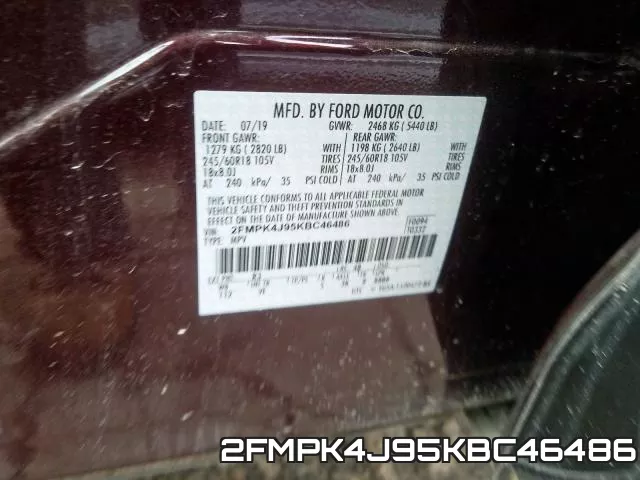 2FMPK4J95KBC46486 фото 2