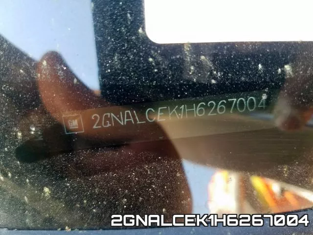 2GNALCEK1H6267004 фото 2