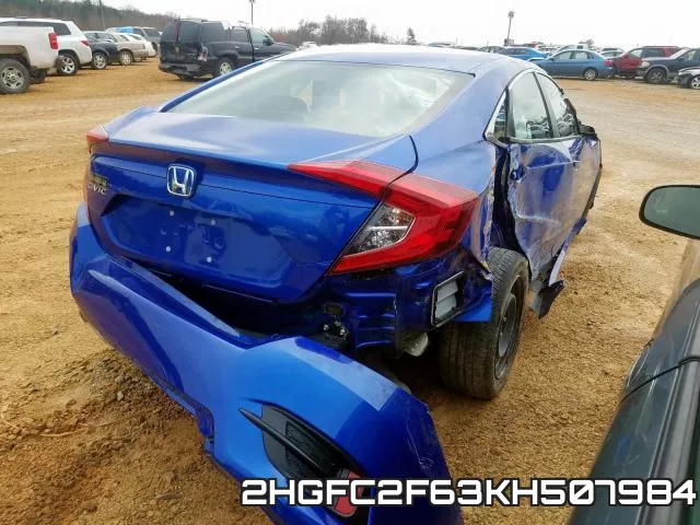 2HGFC2F63KH507984 фото 5