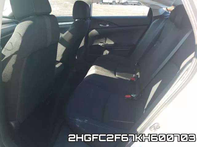 2HGFC2F67KH600703 фото 7